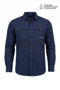 Camisa pescador outdoor -  color azul marino