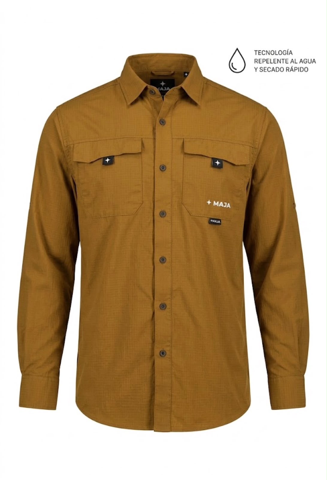 Camisa Pescadora Outdoor – Color Camello Mja